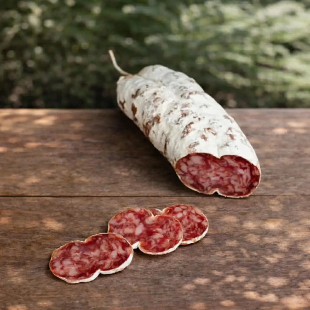Saucisson artisanal porc des Cévennes Ôsaucissons