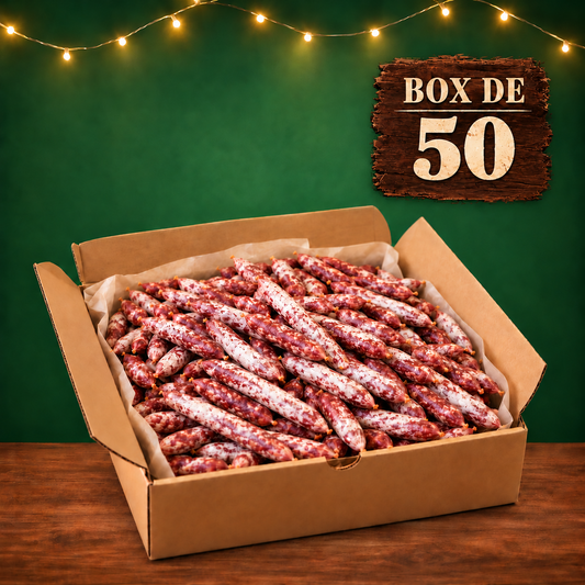 50 bûchettes de ton choix Ôsaucissons