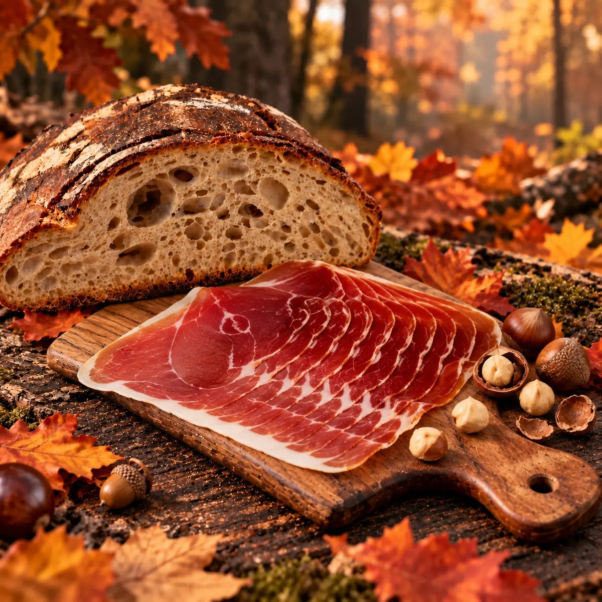 Jambon cru supérieur d'Aveyron tranché – 8 tranches Ôsaucissons