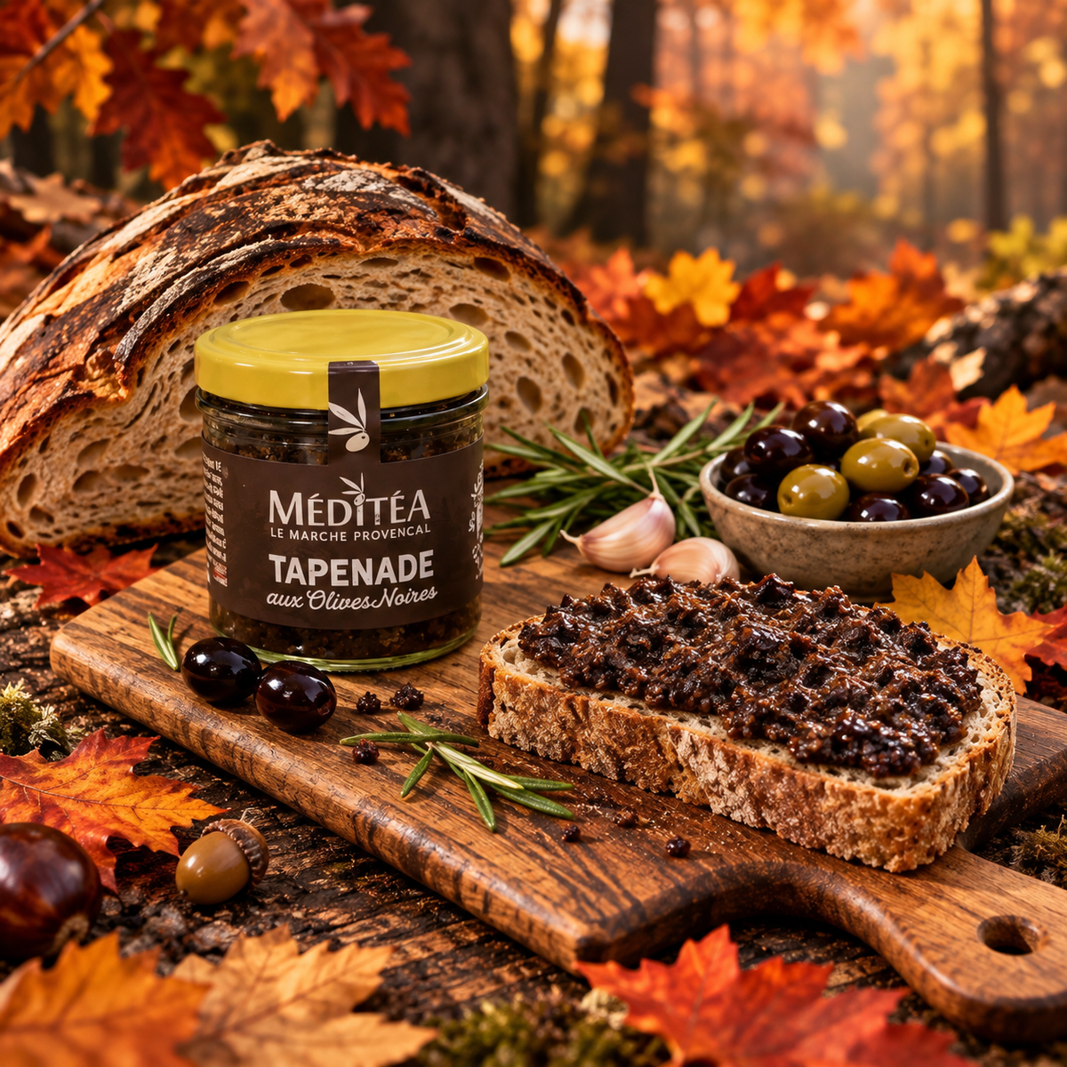Tapenade olives noires Ôsaucissons