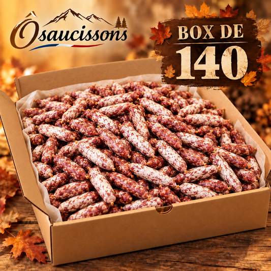 140 bûchette au choix Ôsaucissons