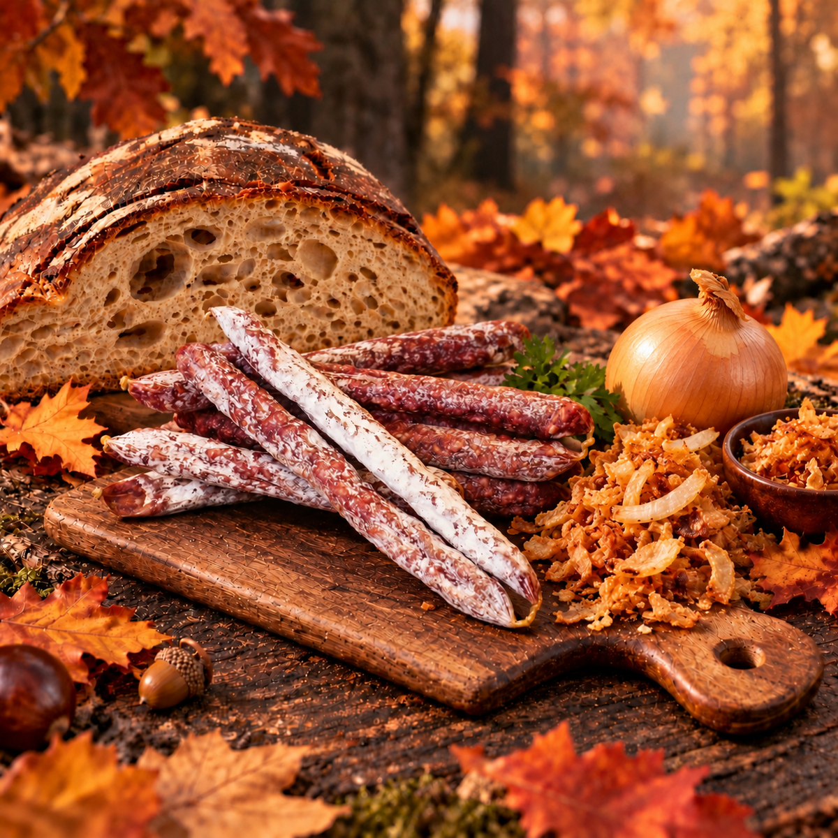 16 bûchettes oignons frit 🧅 Ôsaucissons